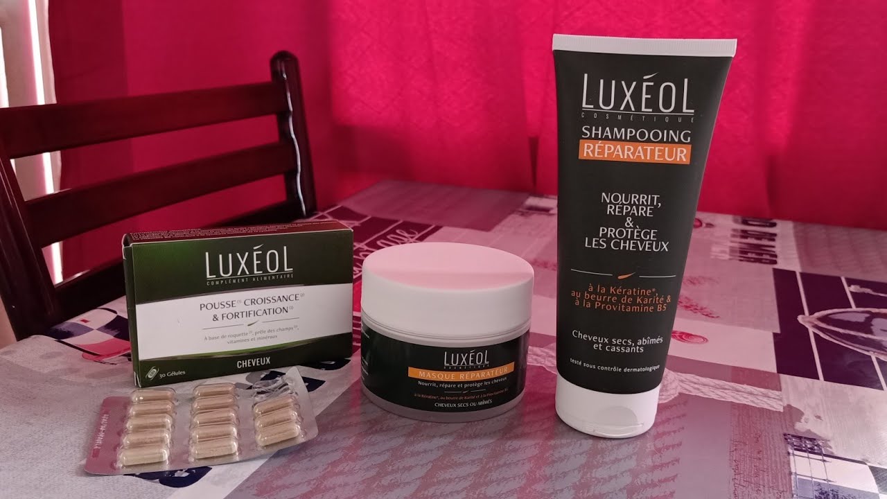 Luxéol  الحل الوحيد للشعر الجاف و المحروق و الضعيف