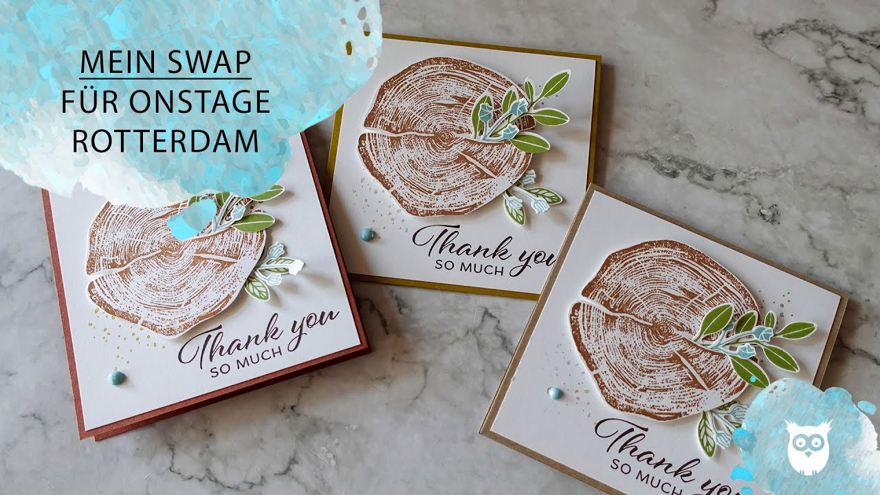 Meine Swaps für Stampin' Up! Onstage in Rotterdam