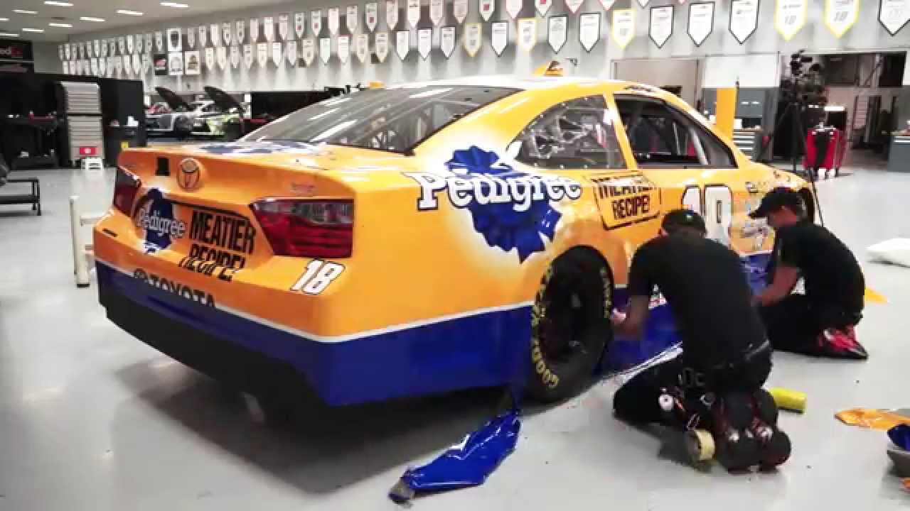 Pedigree joins the No. 18 team for Talladega