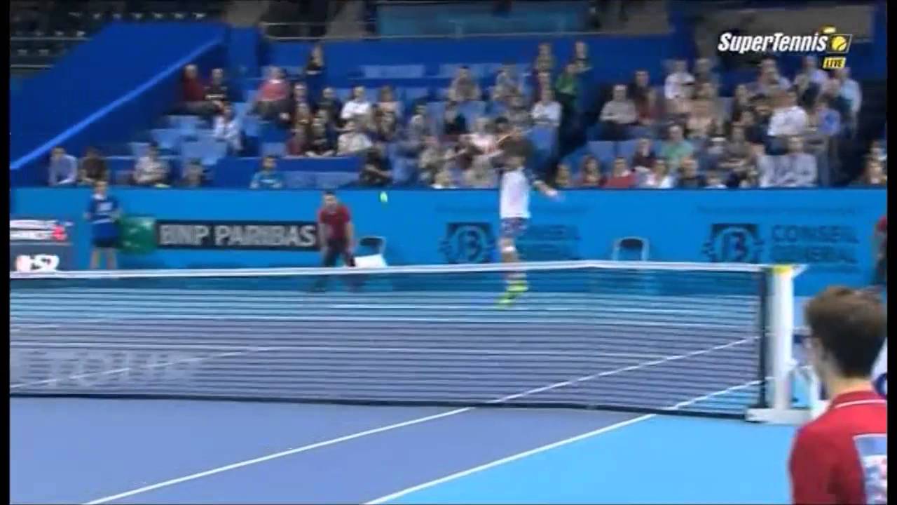 Luca Vanni vs Simone Bolelli [HD] - ATP Marseille 2015