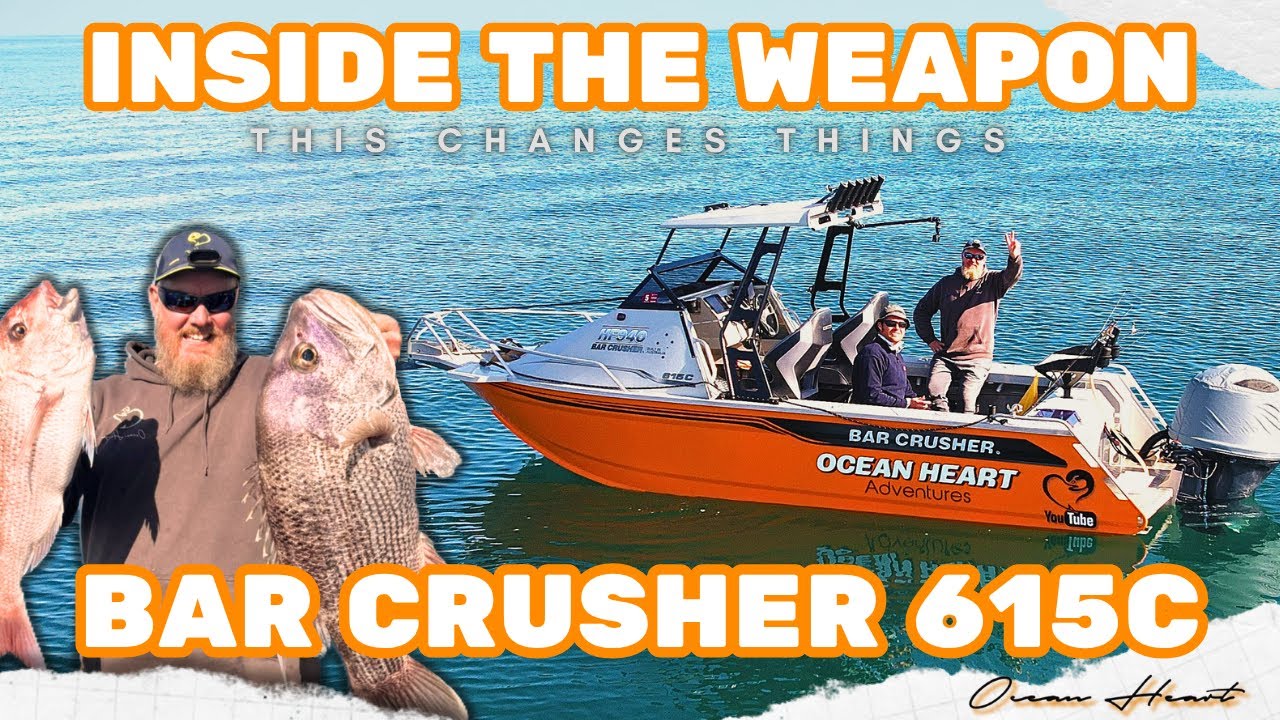 WOW!!! - THIS CHANGES EVERYTHING || Bar Crusher Boat Walk Thru - Boat Fishing Western Australia 