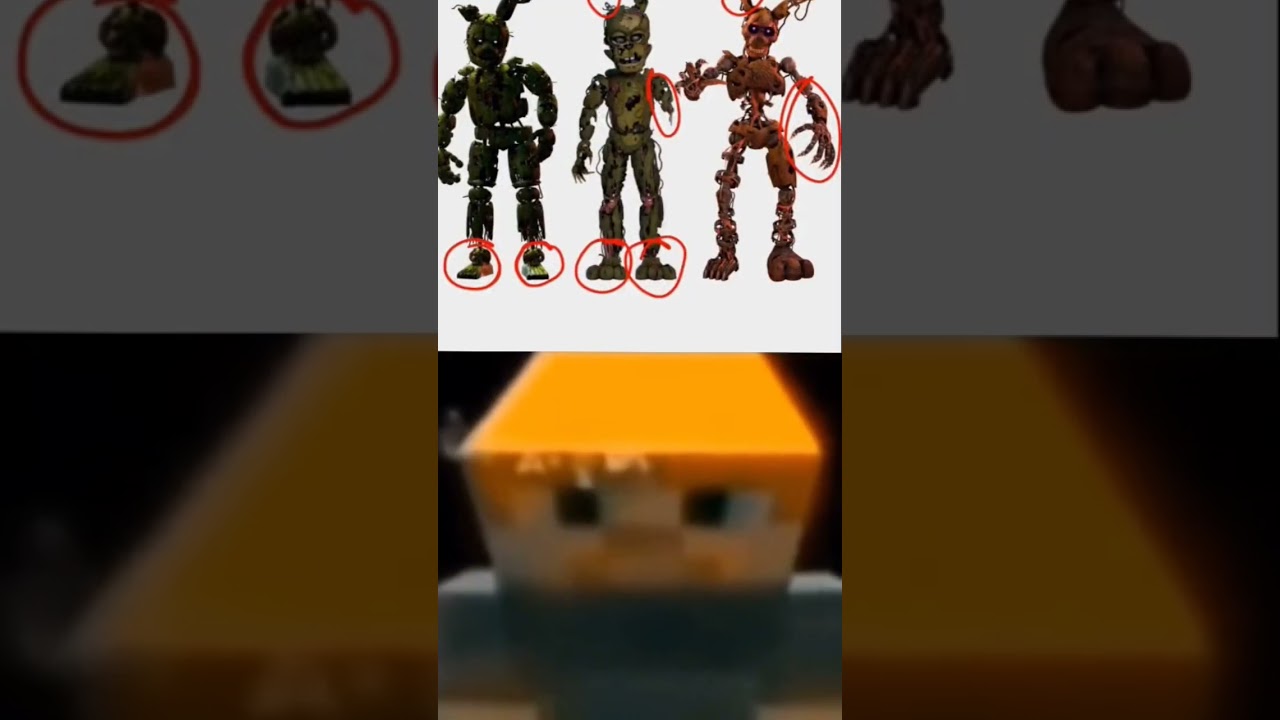 #Springtrap#Scraptrap#burntrap#fnaf#