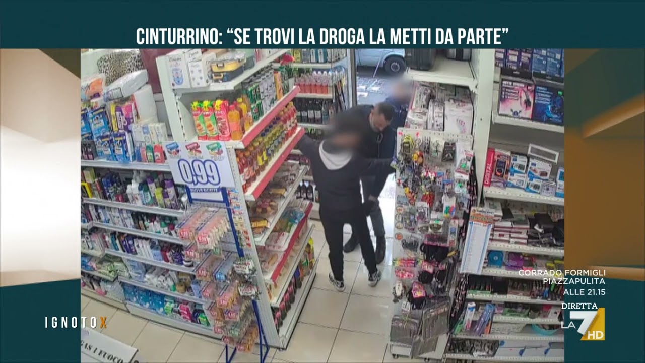 Rogoredo, Cinturrino in un filmato chiede la droga al negoziante: 