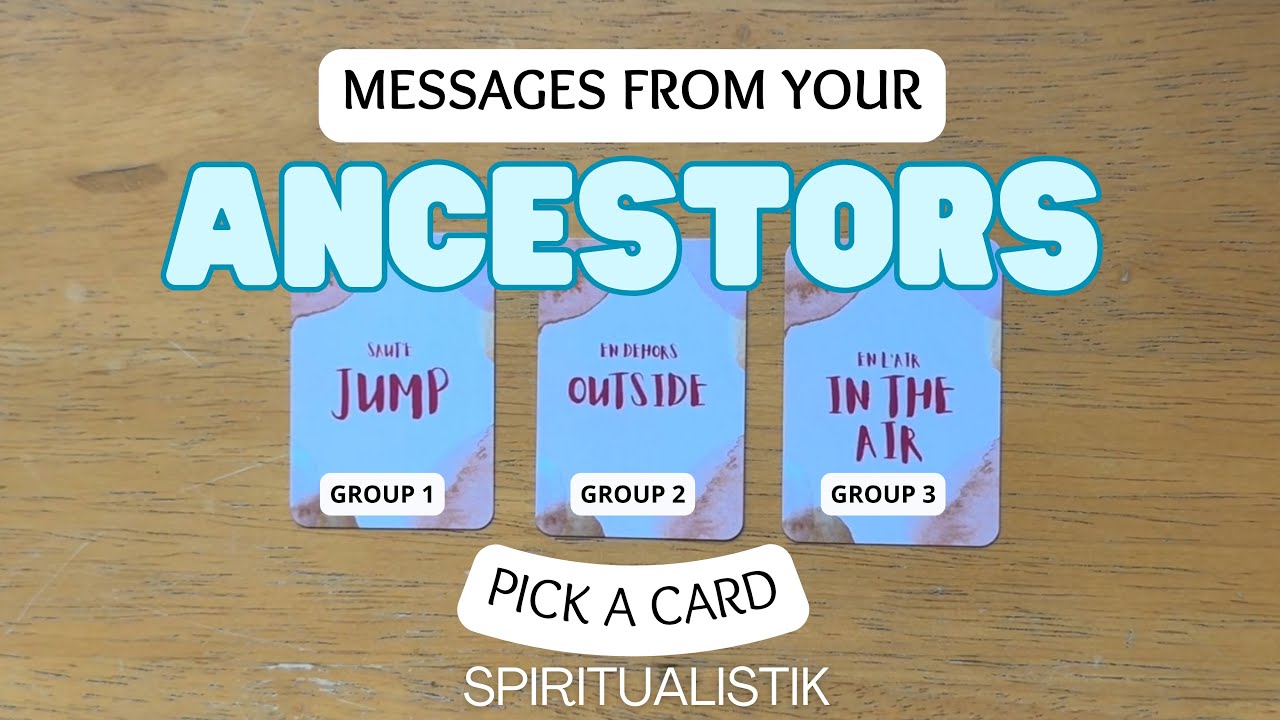 Channeled Messages From Your Ancestors 💜PICK A CARD💜