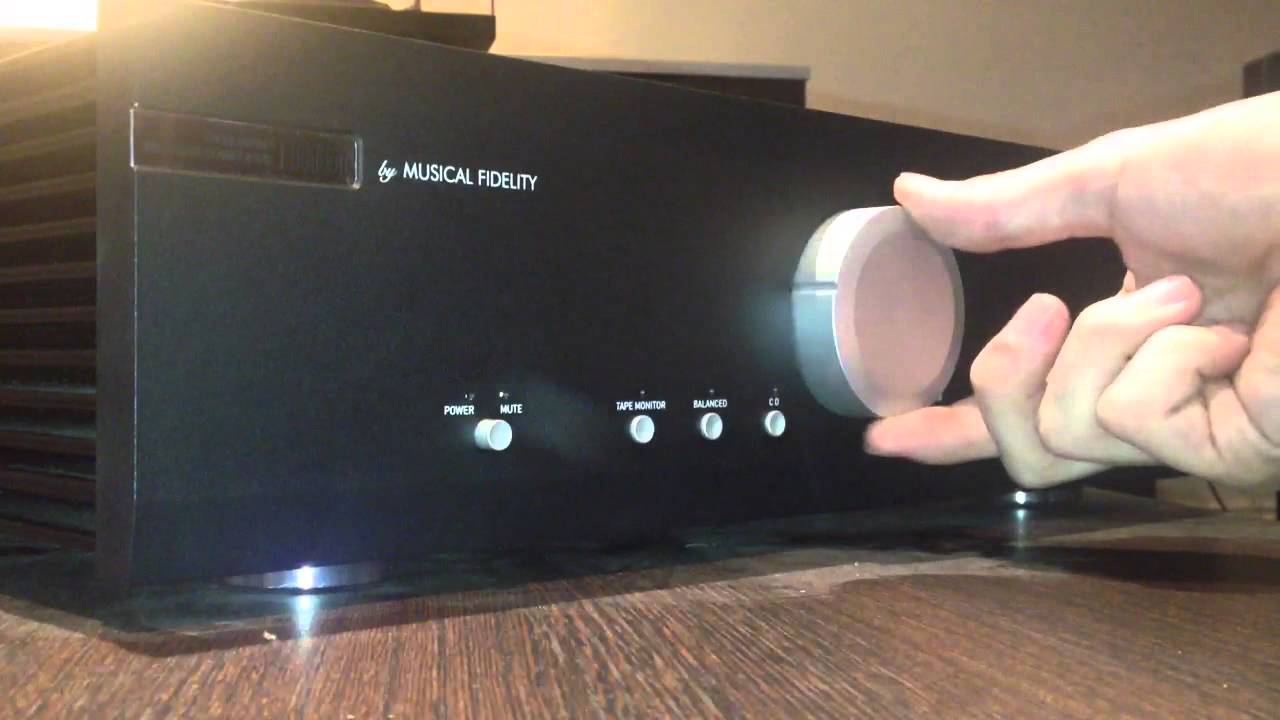 Musical Fidelity M6I - Knob Feel Review