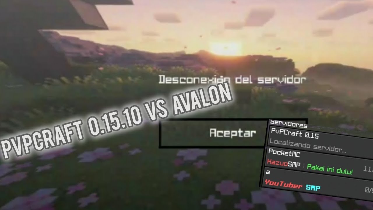 PvPCraft Survival 0.15.10 vs AvalonNet Bot | BEST | MCPE | DDOS | AVALONBOT |