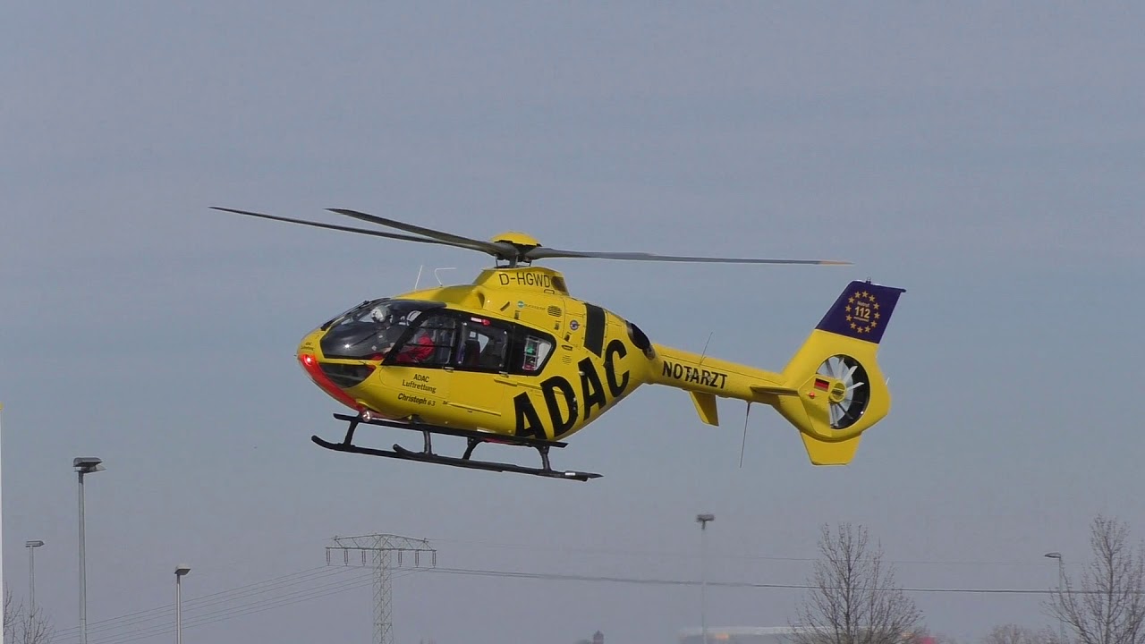 ADAC Luftrettung Christoph 61 und 63 Schkeuditz/ Doelzig