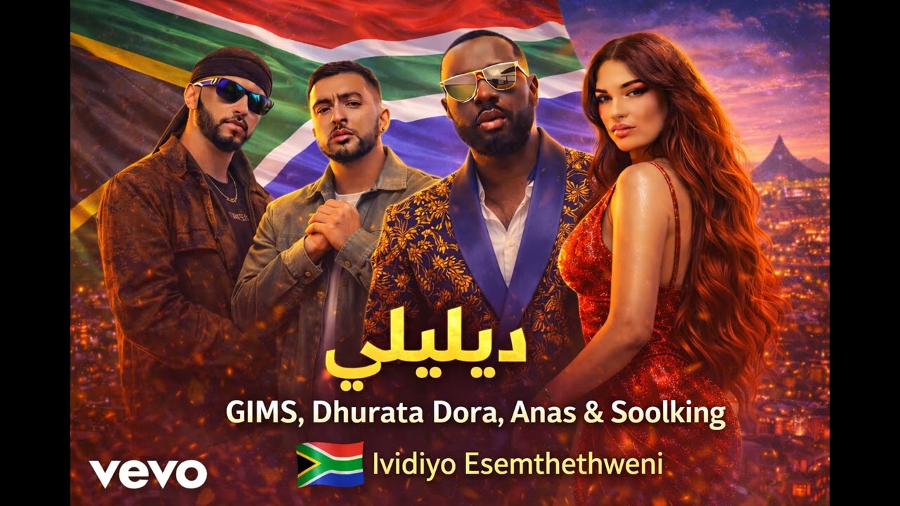 GIMS Ft. Dhurata Dora & Anas, Soolking - Deleli (Official Music)
