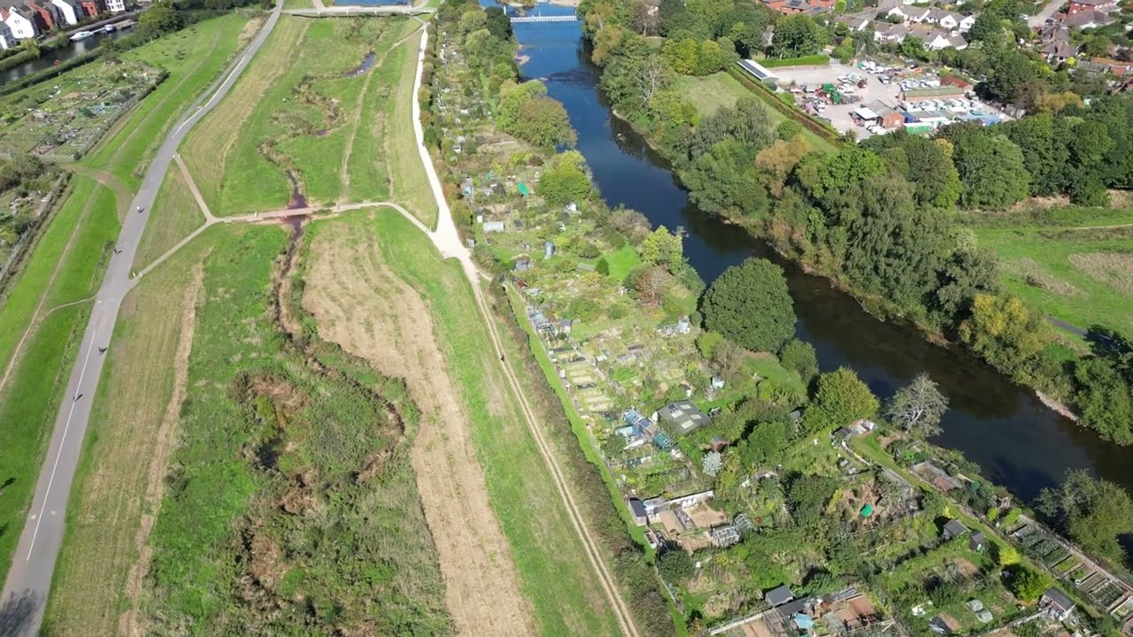 Exeter River Exe Flood Defence and The Quay 2022