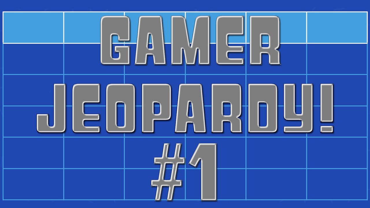 Gamer Jeopardy #1 with The Bois