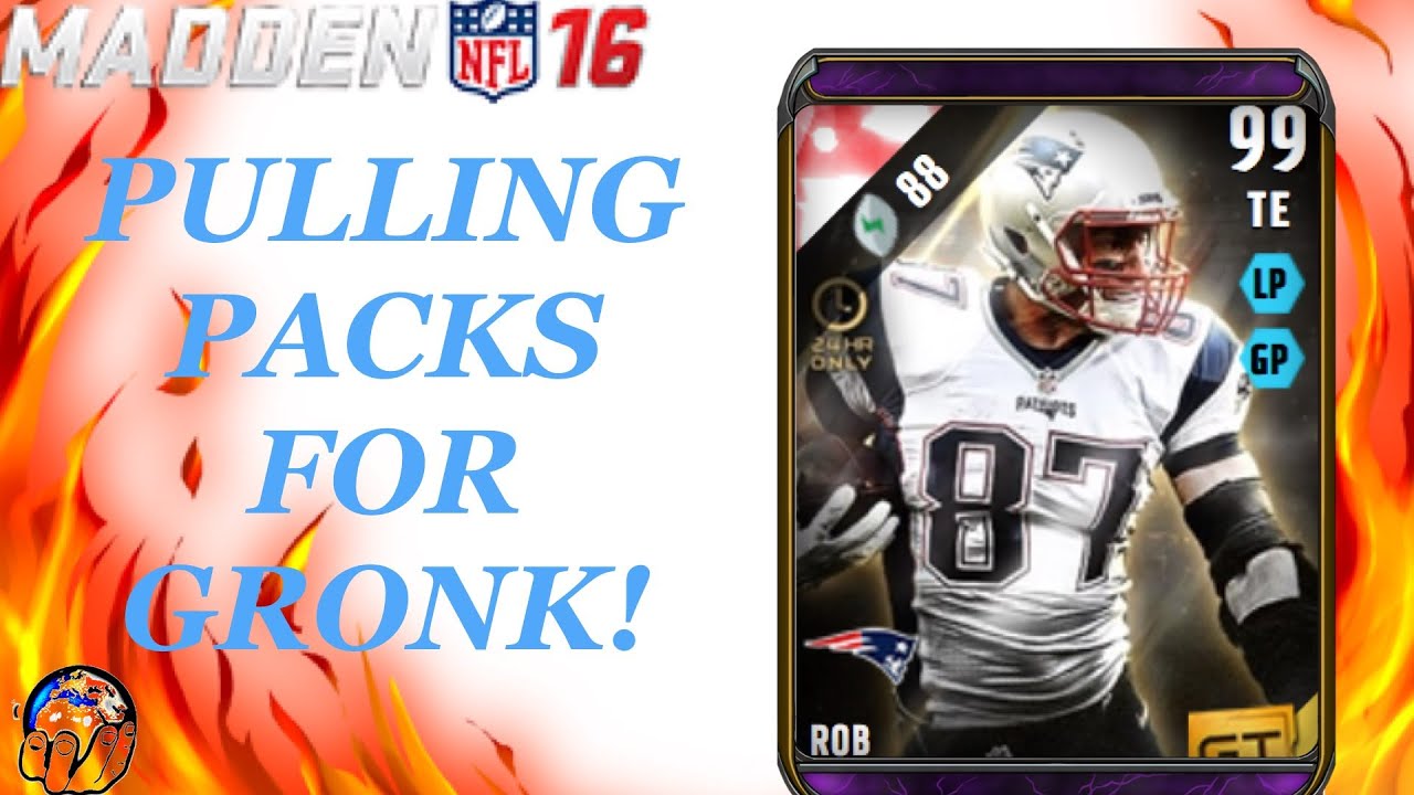 GOLDEN TICKET GRONK PACK OPENING! MUT 16 PACK OPENING!