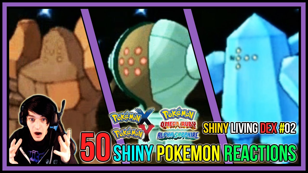 50 Shiny Pokemon Live Reactions! | Shiny Living Dex #51-100 | Pokemon X and Y - Pokemon ORAS