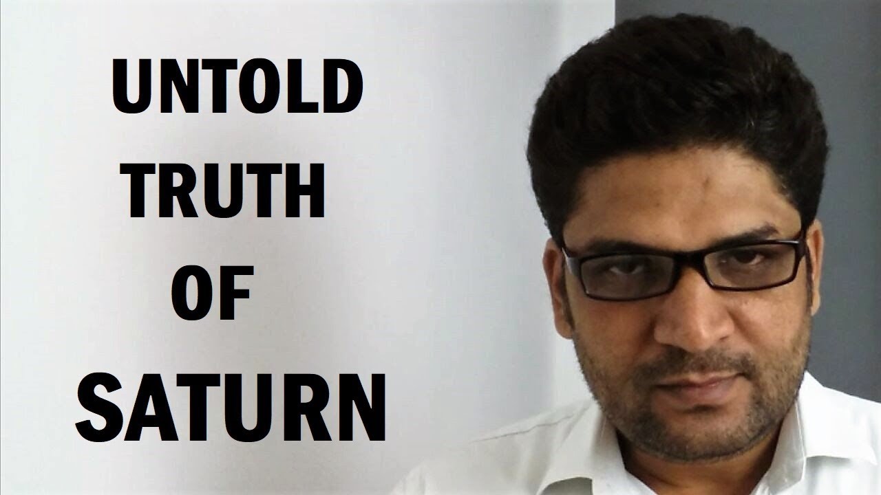 The Untold truth of Saturn || Importance of Saturn in Vedic Astrology