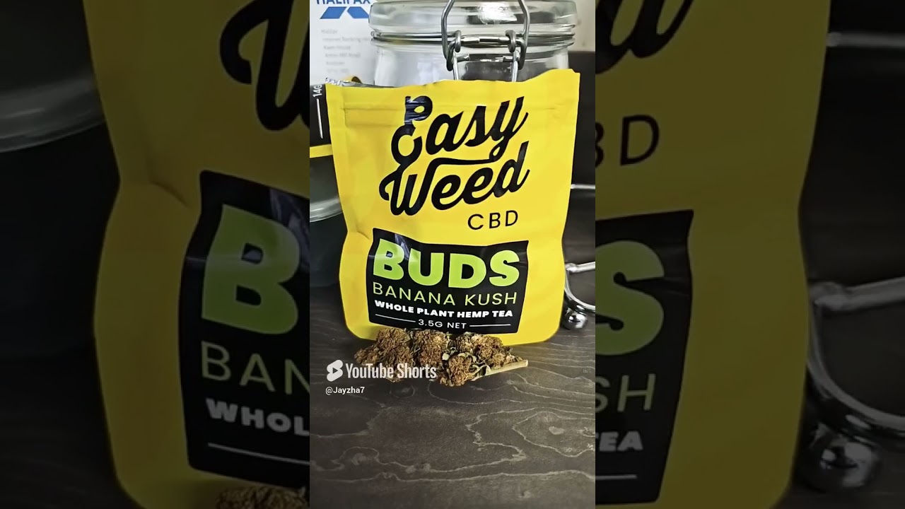 CBD Flower 🍃Skywalker Bananna - #cbd #420 #shorts