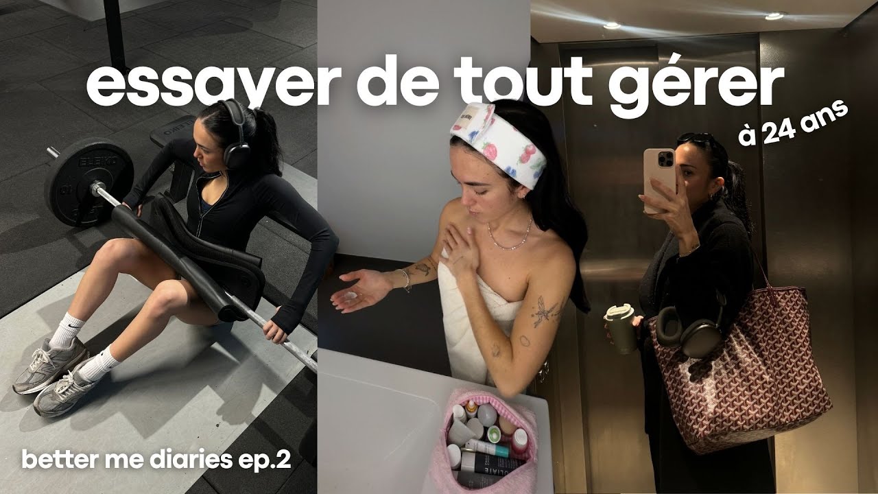 une semaine sans filtre | gérer 3 entreprises, le sport, le stress et ma santé mentale (à 24 ans)