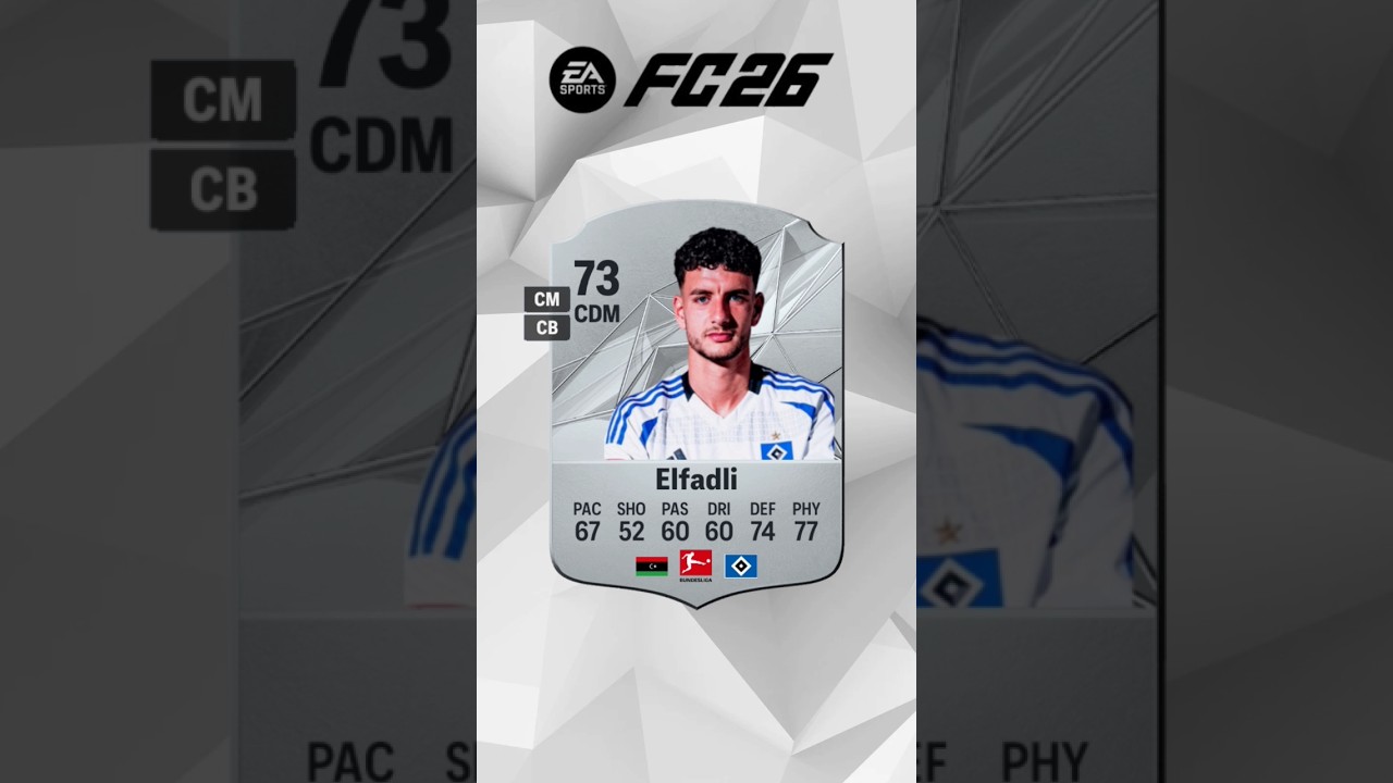 Elfadli FC26 Update Card Prediction #elfadli #libia #germany #bundesliga #youthfootball #efootball