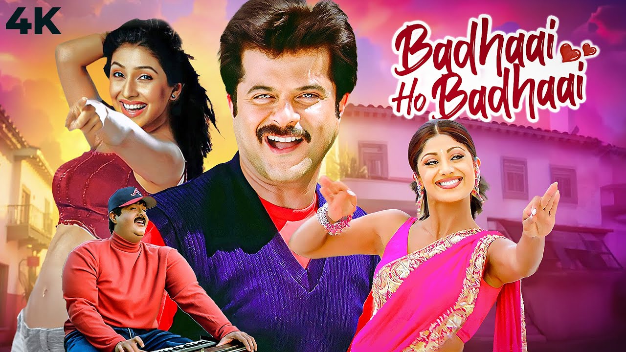 Anil Kapoor Lotpot Comedy BADHAAI HO BADHAAI Full Movie 4K | Shilpa Shetty, Kader Khan, Amrish Puri