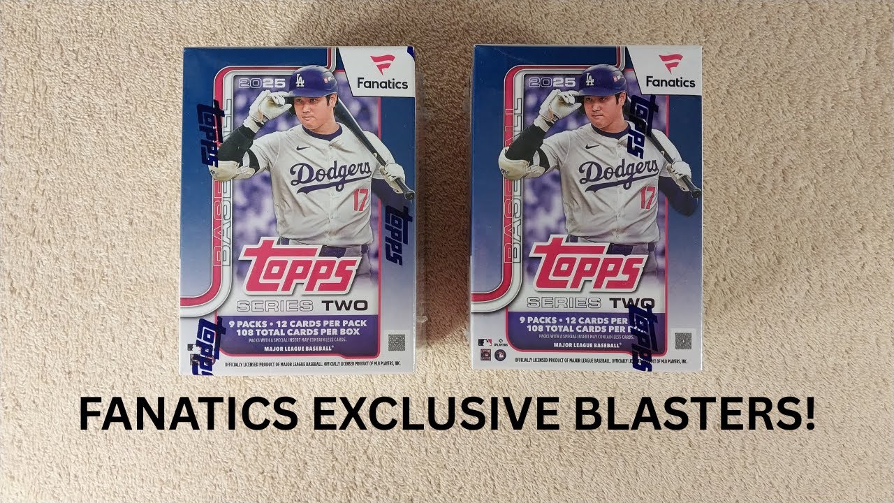 2025 Topps Series 2 FANATICS EXCLUSIVE Blaster Boxes - Nice! ✨New✨