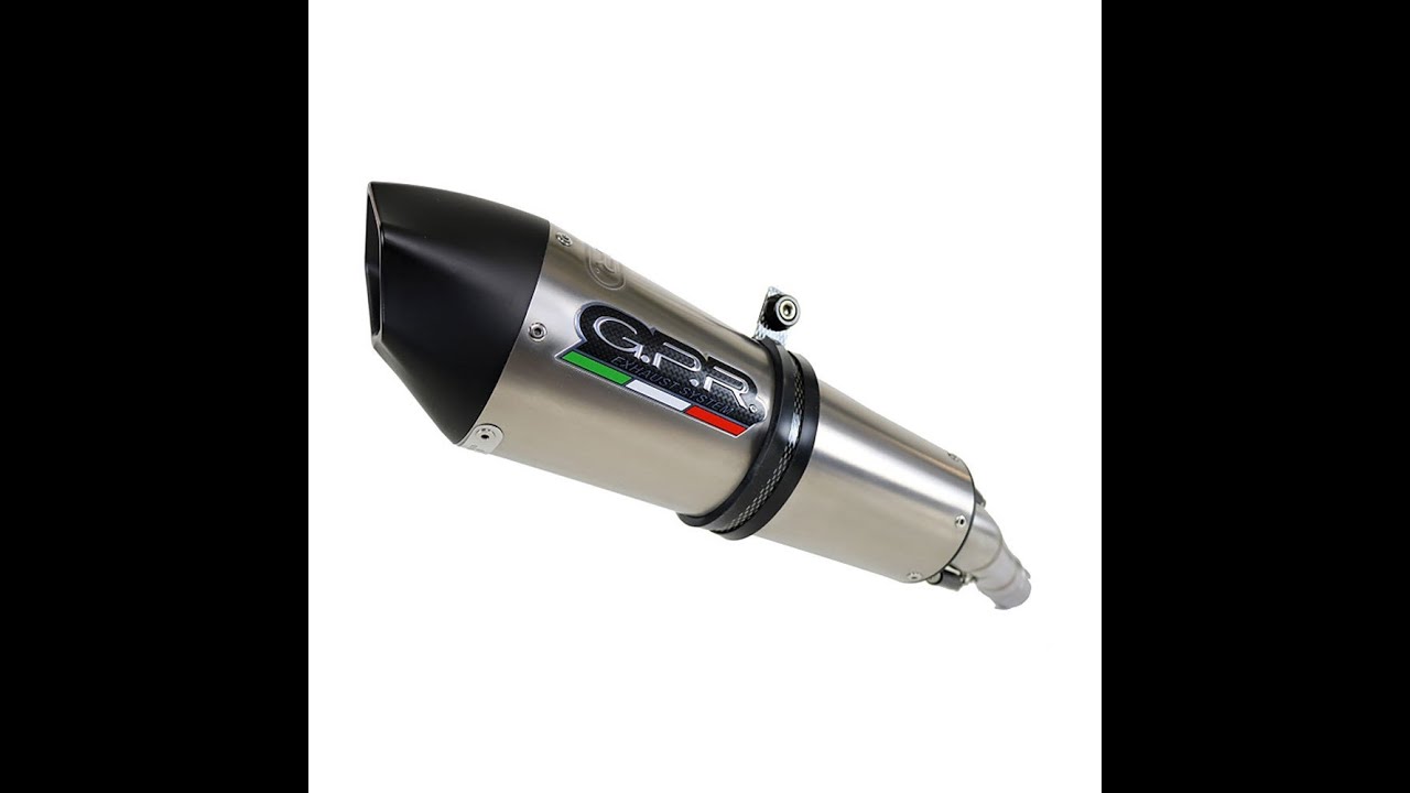 Escape GPR GPE EVO TITANIUM , EXHAUST GPR EVO TITANIUM BMW F650 CS
