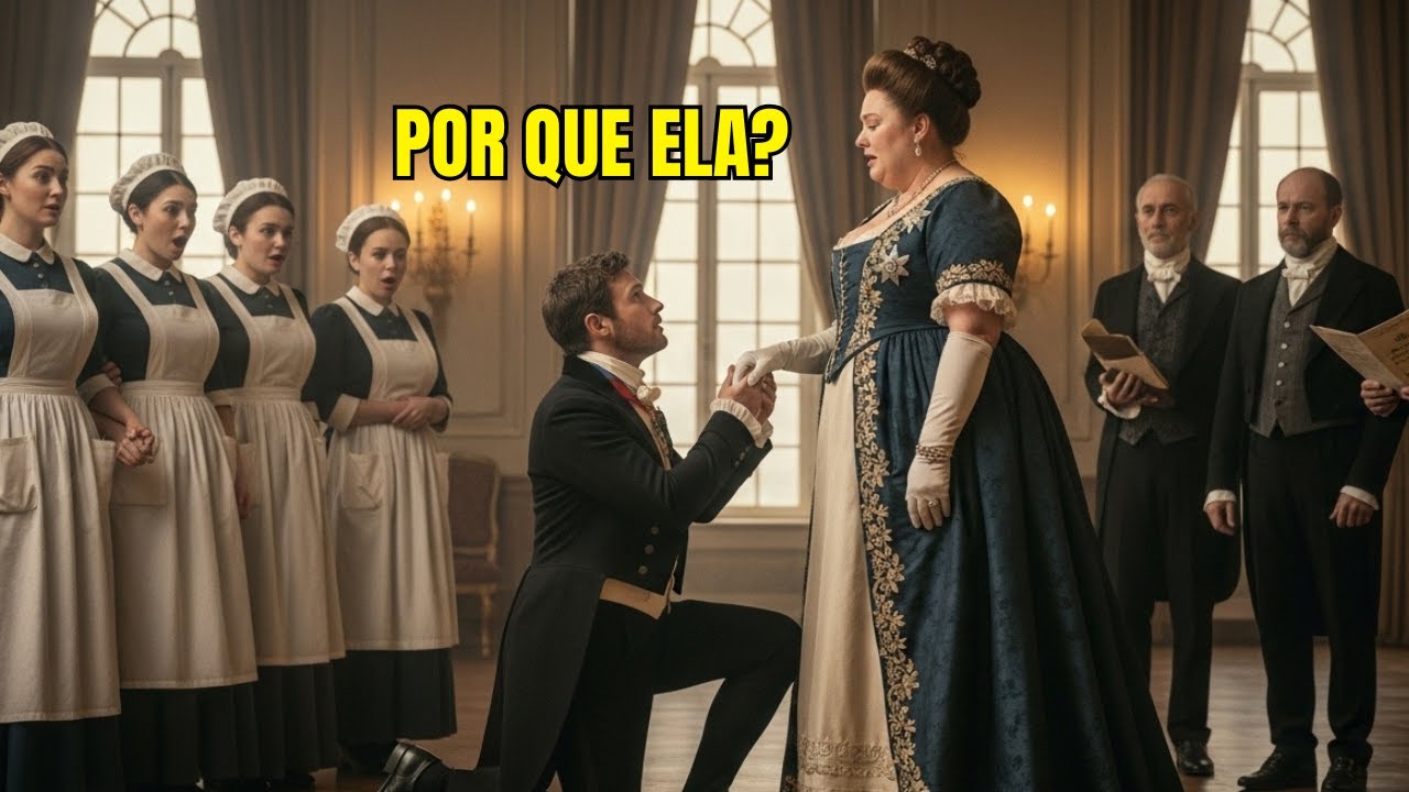 O duque rejeitou as belas servas para escolher a nobre obesa que foi vendida por sua própria família