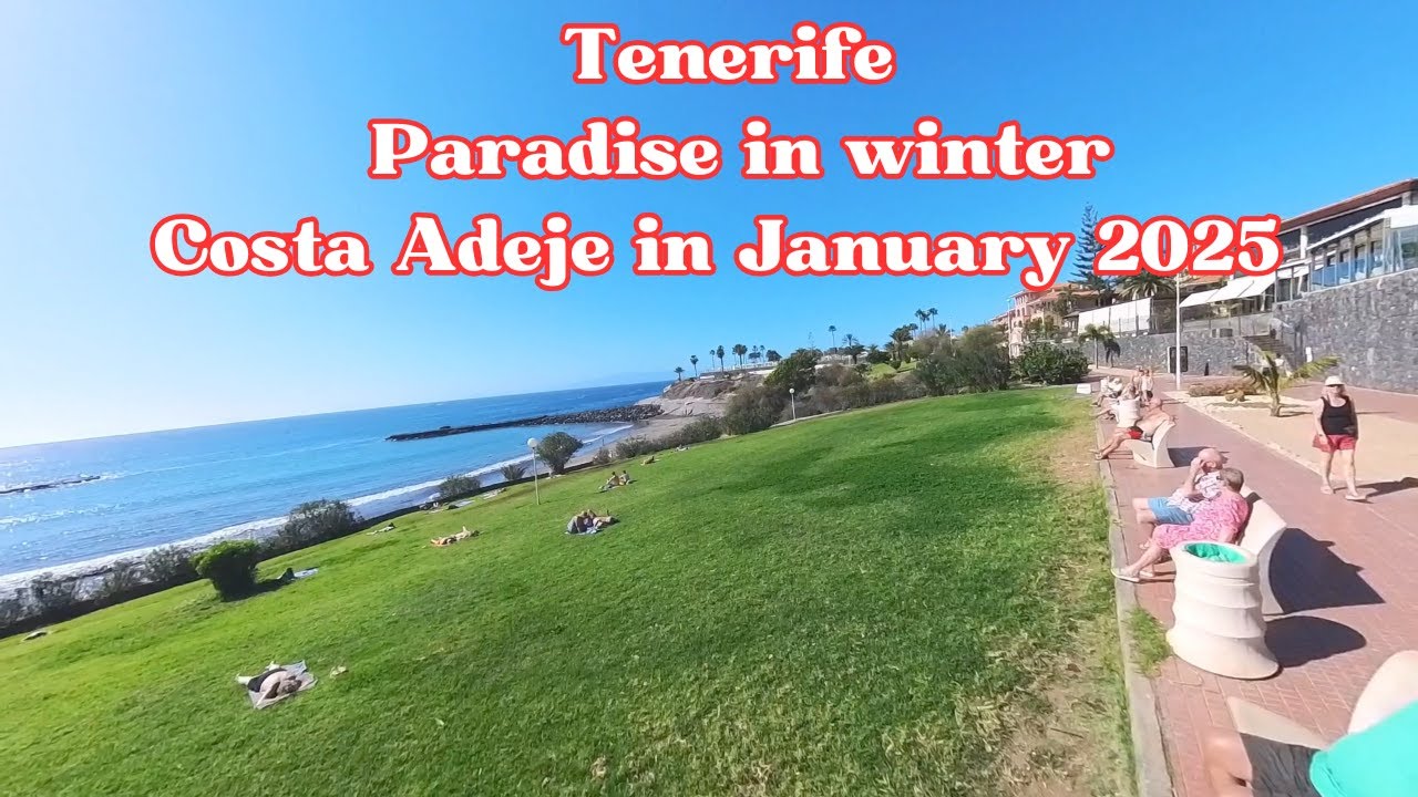 Tenerife - Paradise in winter: Costa Adeje in January 2025 🏖 #costaadeje #tenerifesouth