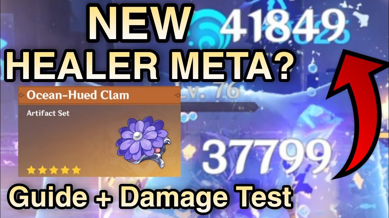 Increase your Sea-Dyed Foam damage! new Ocean Hued Clam artifact Review ft. Kokomi (Artifact Guide)