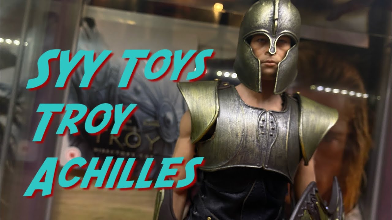 SYY Toys Greek General Troy Achilles 1/6 Scale Display Showcase