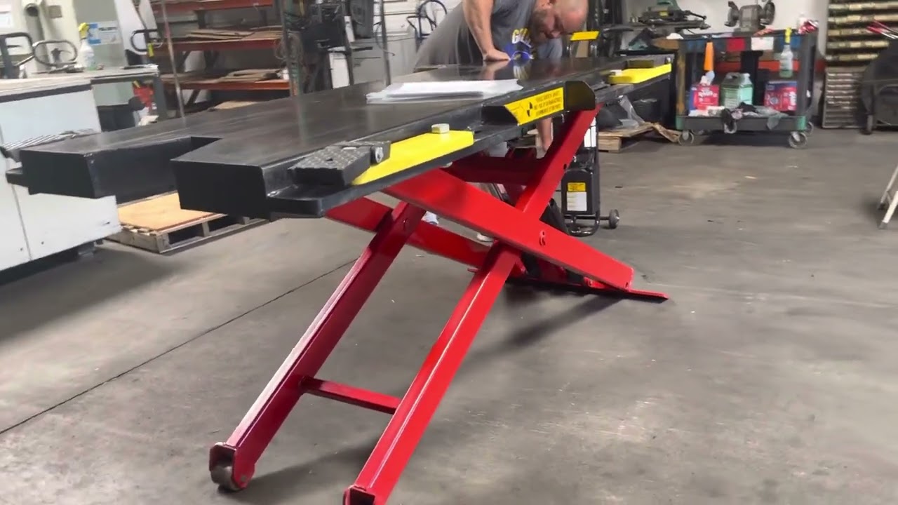 Snap On 6500 Lbs Mid Rise Auto Car Hydraulic Platform Scissor Lift AB-1425