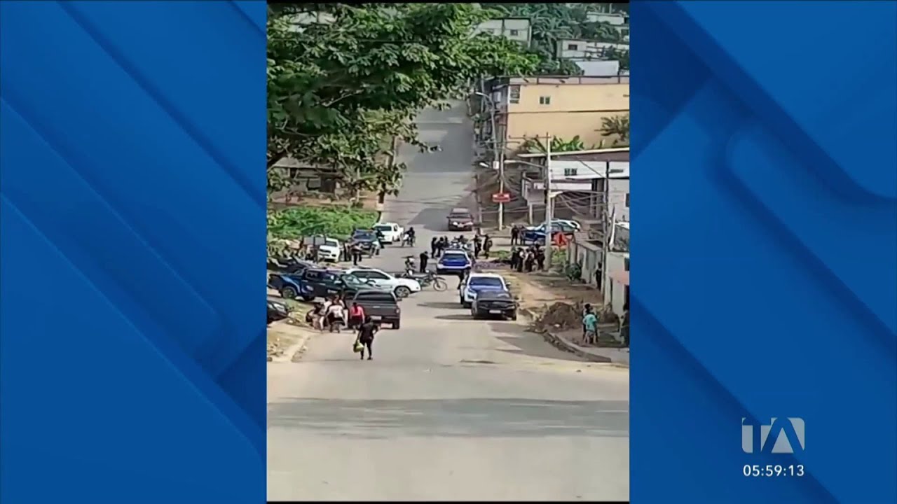 Un policía fue asesinado en una emboscada de 4 delincuentes en el noroeste de Guayaquil