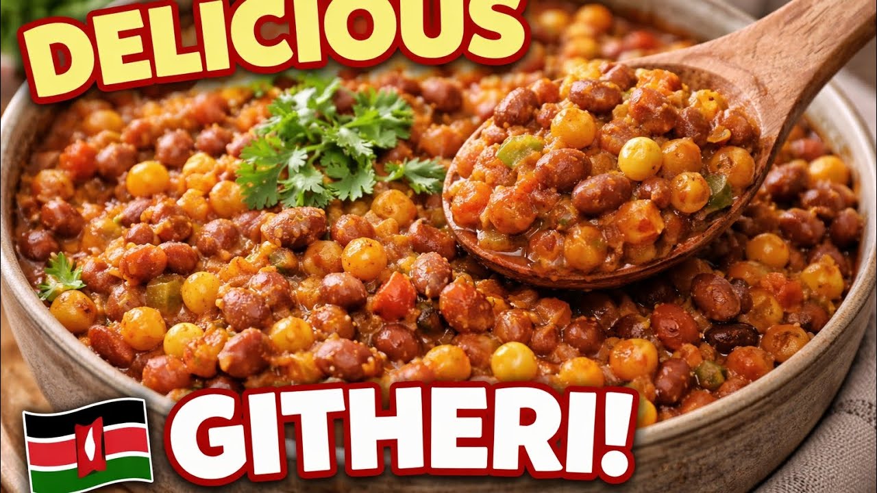 Simple Kenyan Githeri cooked traditional way for my family 