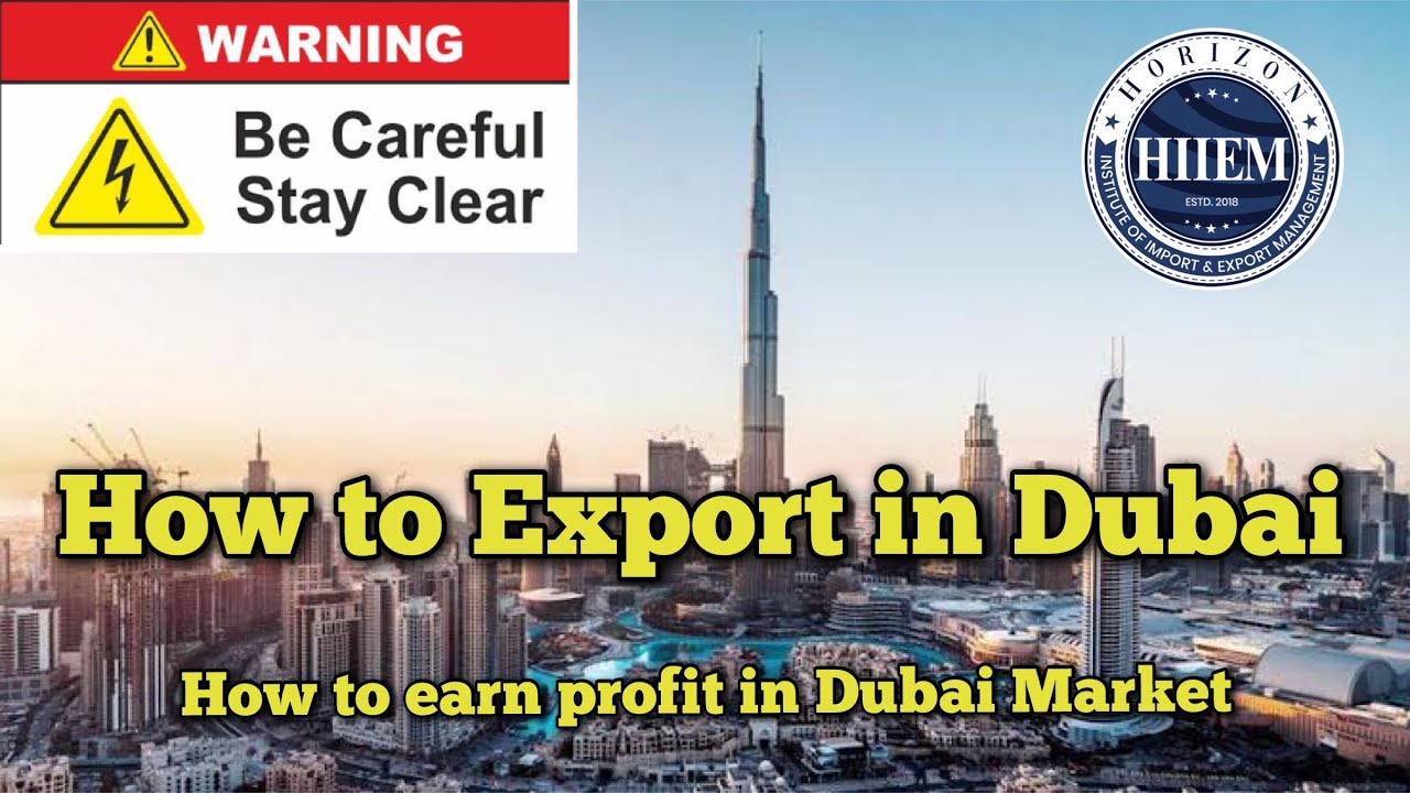 How to #Export in Dubai || How to Earn Profit in Dubai Market || By Sagar Agravat