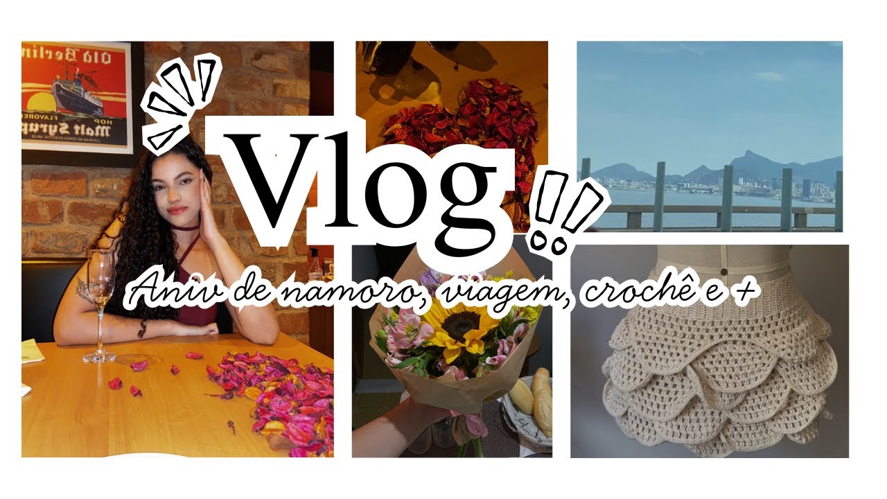 CROCHÊ VLOG: Surpresa, encomendas, viagem e mais - Julia da Rildy Crochê