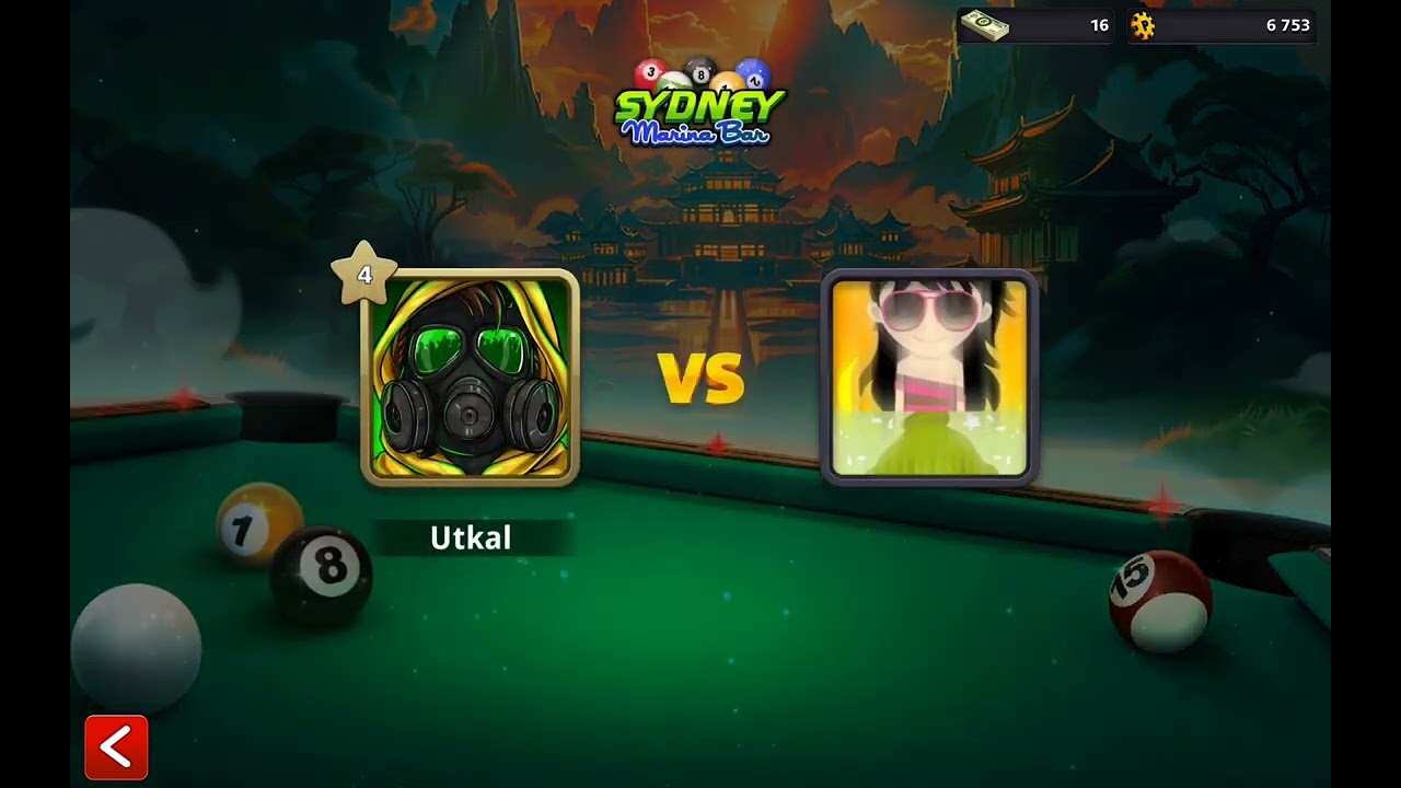 8 ball pool game fight 😎😎😎