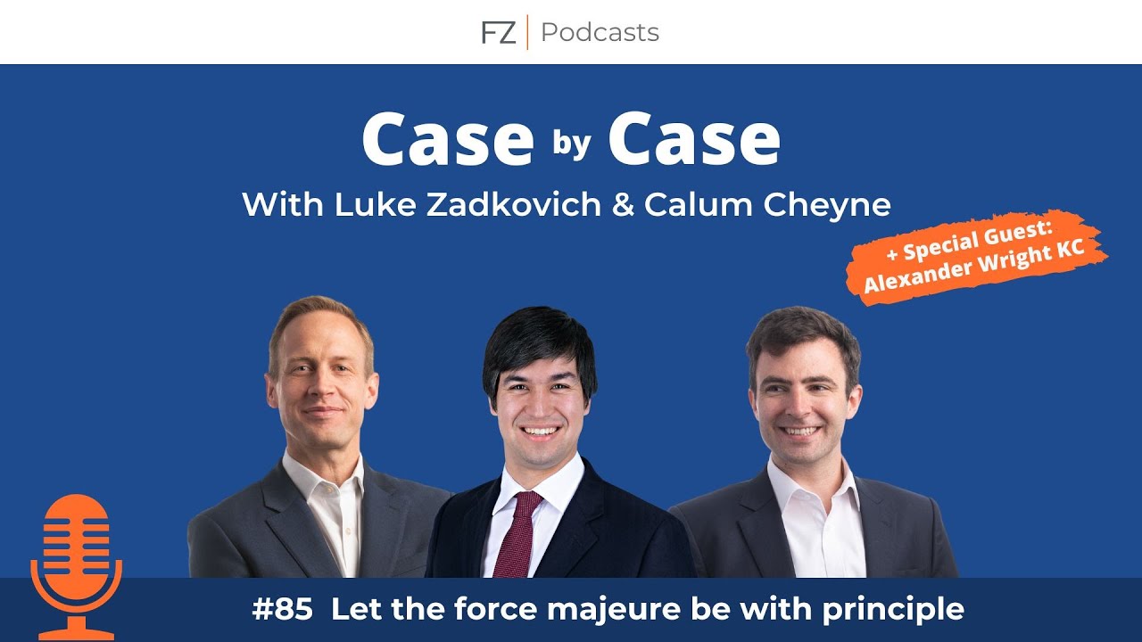 #85 Let the force majeure be with principle