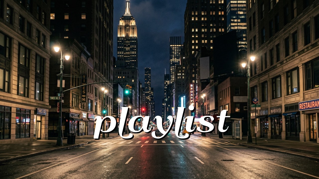 [Playlist] you’re driving alone at 2AM 🌙 | late night pop playlist (새벽 감성 팝송)