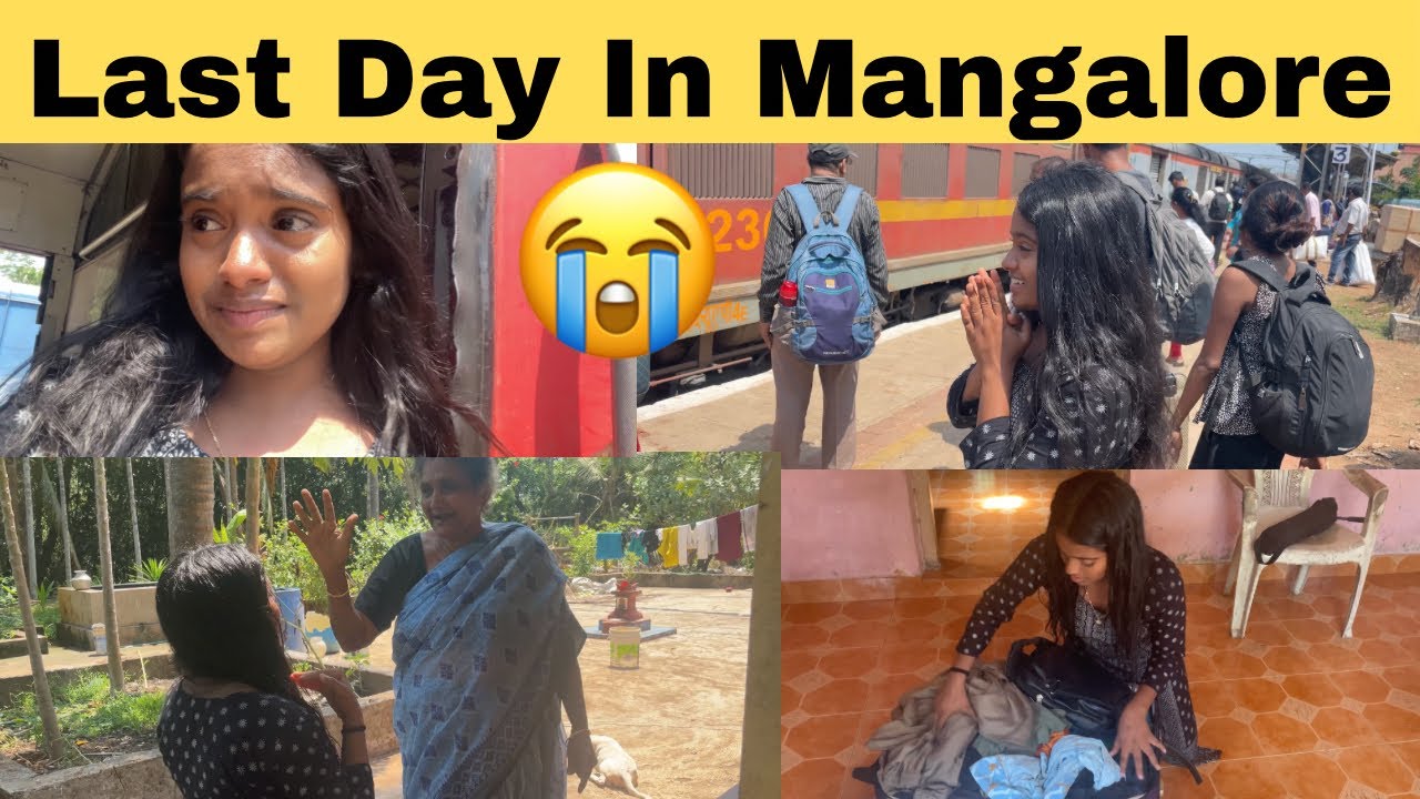 Last Day In Mangalore😭Got Emotional|Rakshita tulu talks|#rakshita #tulupaterga #lastday #mangalore