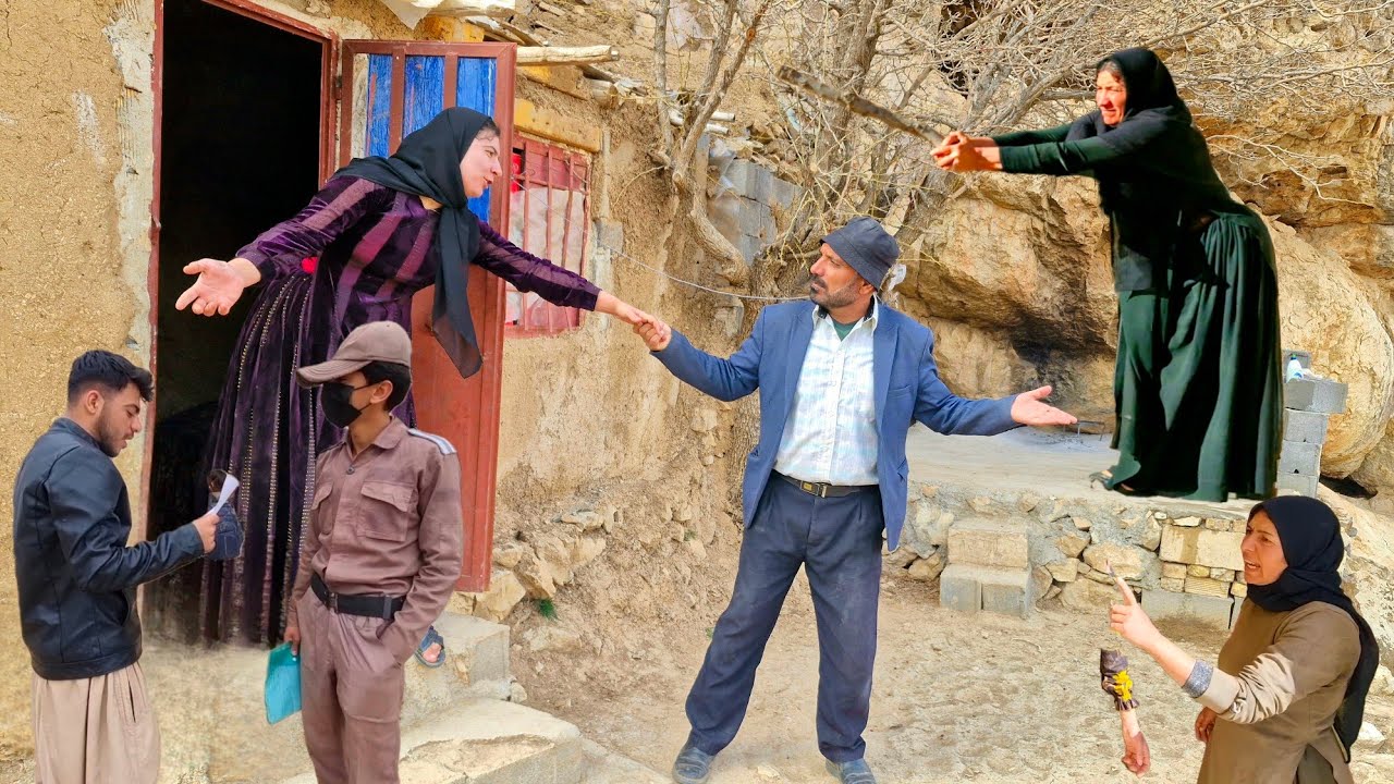 Amir found the secret shelter of Abolfazl and Sakineh; Terrible fight in the mountains! 😱💔
