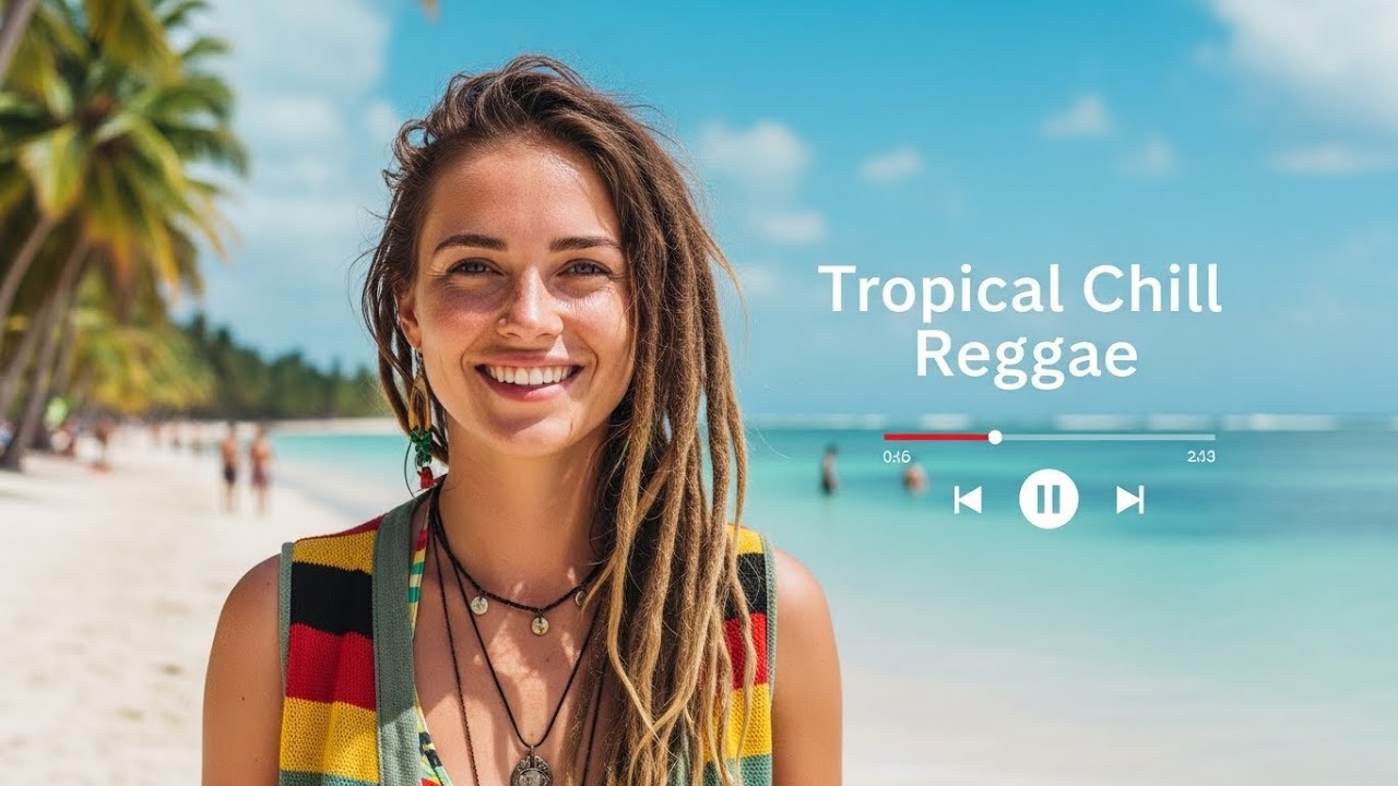 Hawaiian Relaxing Music Soft Ukulele Reggae Songs on the Peaceful Beach