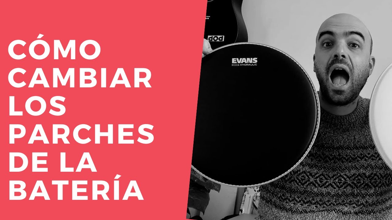 🥁  como cambiar LOS PARCHES de la BATERÍA - Aprende a tocar la batería #77