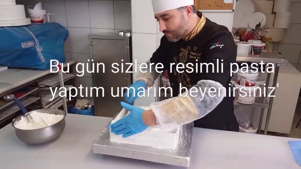Resimli pasta yapılışı