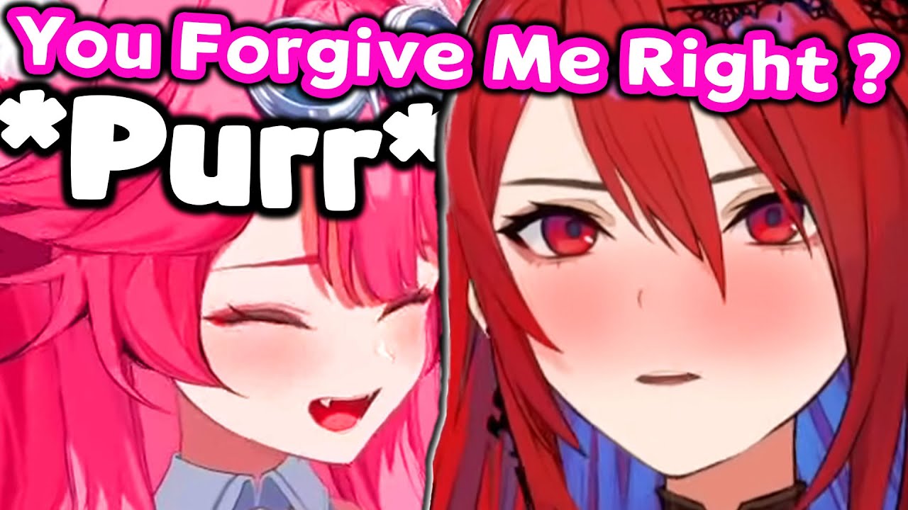 Raora Starts Purring So Elizabeth Has To Forgive Her [Hololive EN]