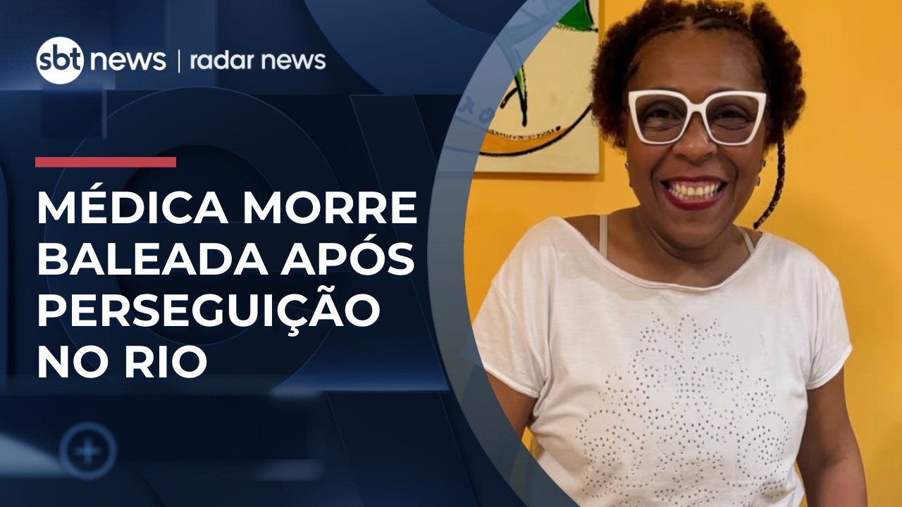 M&eacute;dica morre baleada ap&oacute;s persegui&ccedil;&atilde;o policial na Zona Norte do Rio | #RadarNews