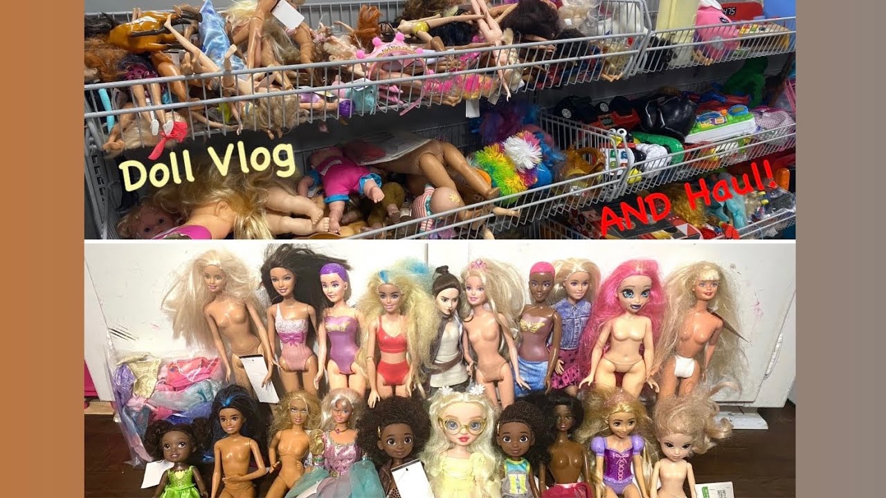 Doll Vlog AND Haul - Mysterious Discoveries! Barbie, Disney, RH, Moxie Girlz, & MORE!