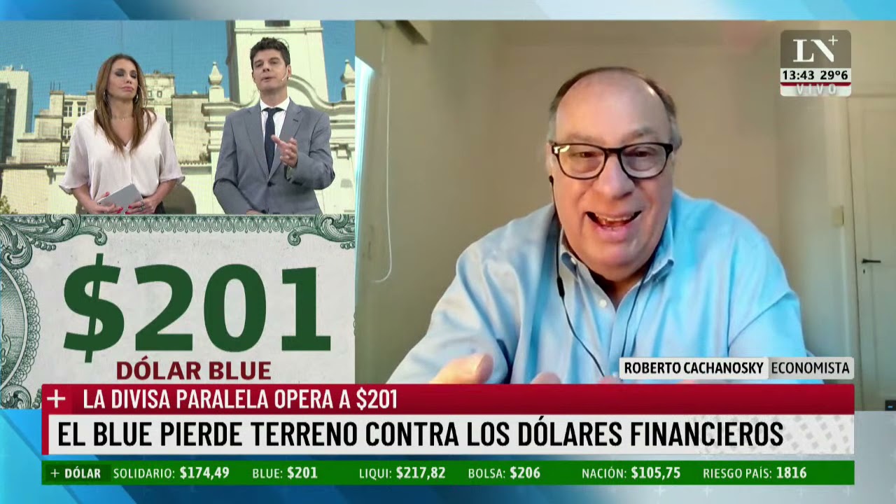 Se dispara el riesgo país y llegó a 1816 puntos. El análisis del economista Roberto Cachanosky.