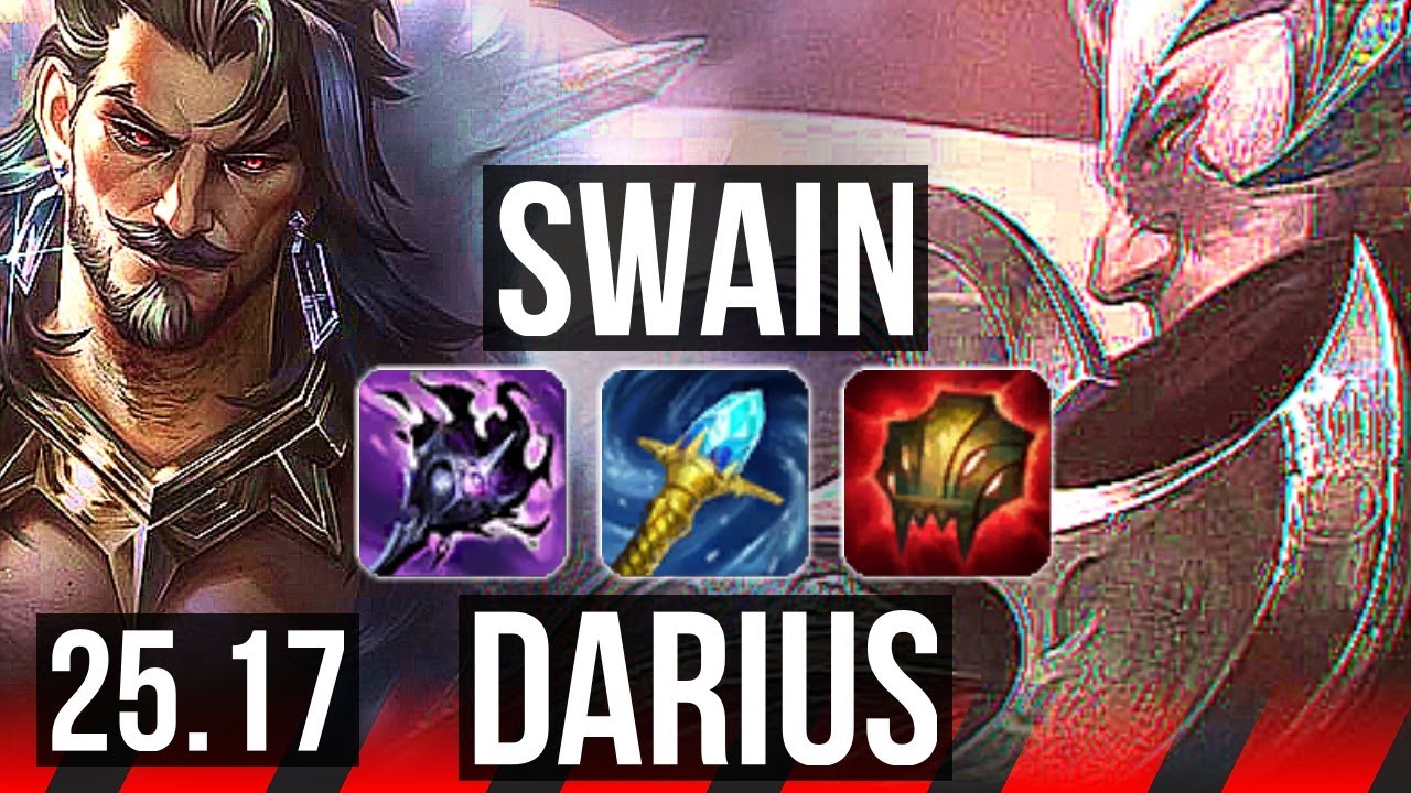 SWAIN vs DARIUS (TOP) | EUW Diamond | 25.17