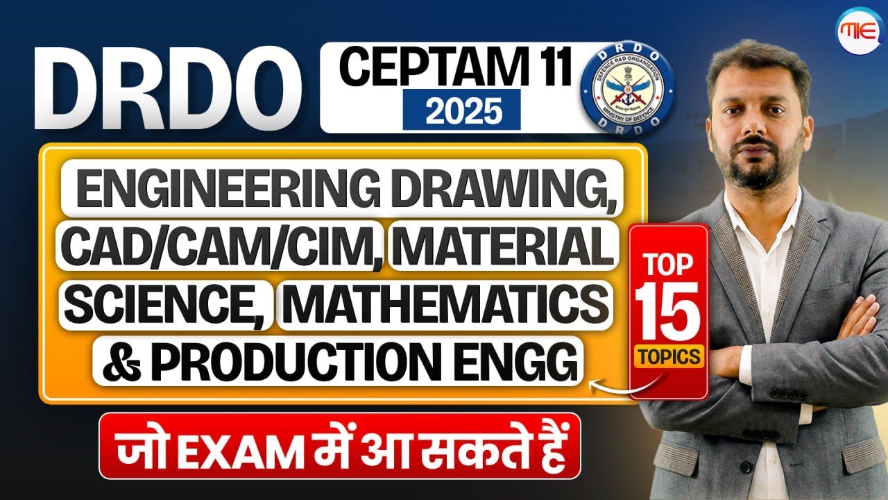DRDO CEPTAM 11 2025 | DRDO CBT-2 Preparation Strategy | Topics Important for Exams by Jamal Sir.