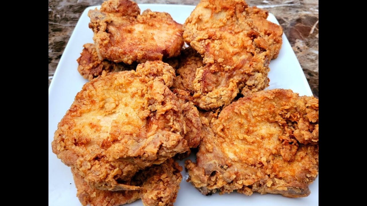 RANCH FRIED PORK CHOPS