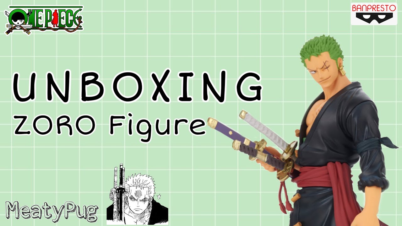 [UNBOXING] One Piece Figure / Banpresto / -The Grandline Men Vol 13 - Zoro (DXF)
