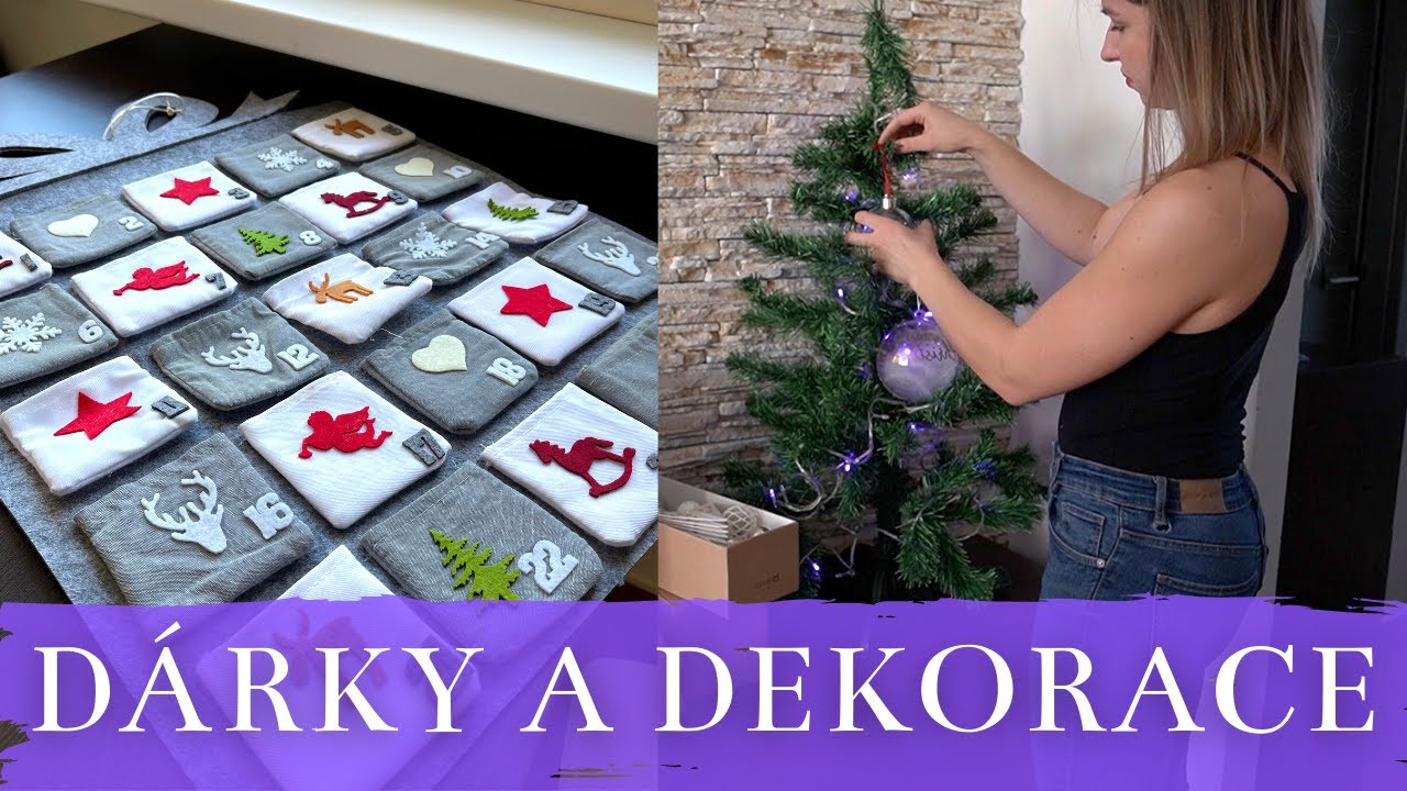 VLOGMAS - Dárky pro prarodiče,  Adventní kalendář, Vánoční dekorace, úklid