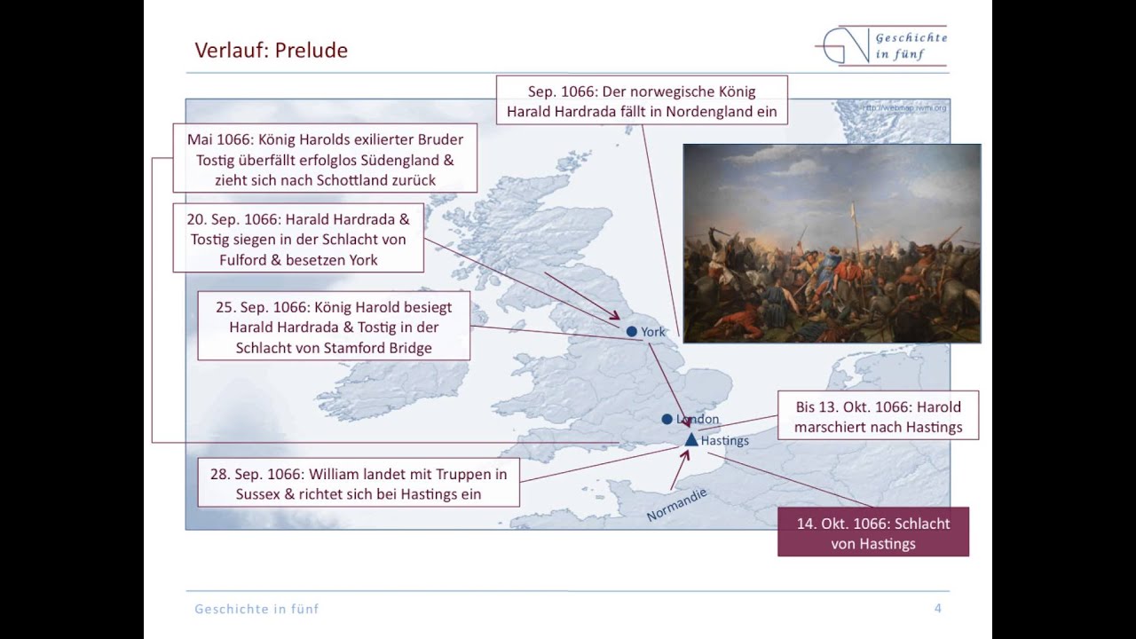 Die Schlacht von Hastings (1066)